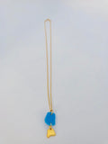 ADRIFT Ocean Plastic Charm Necklace - Island of Hawaii Charm